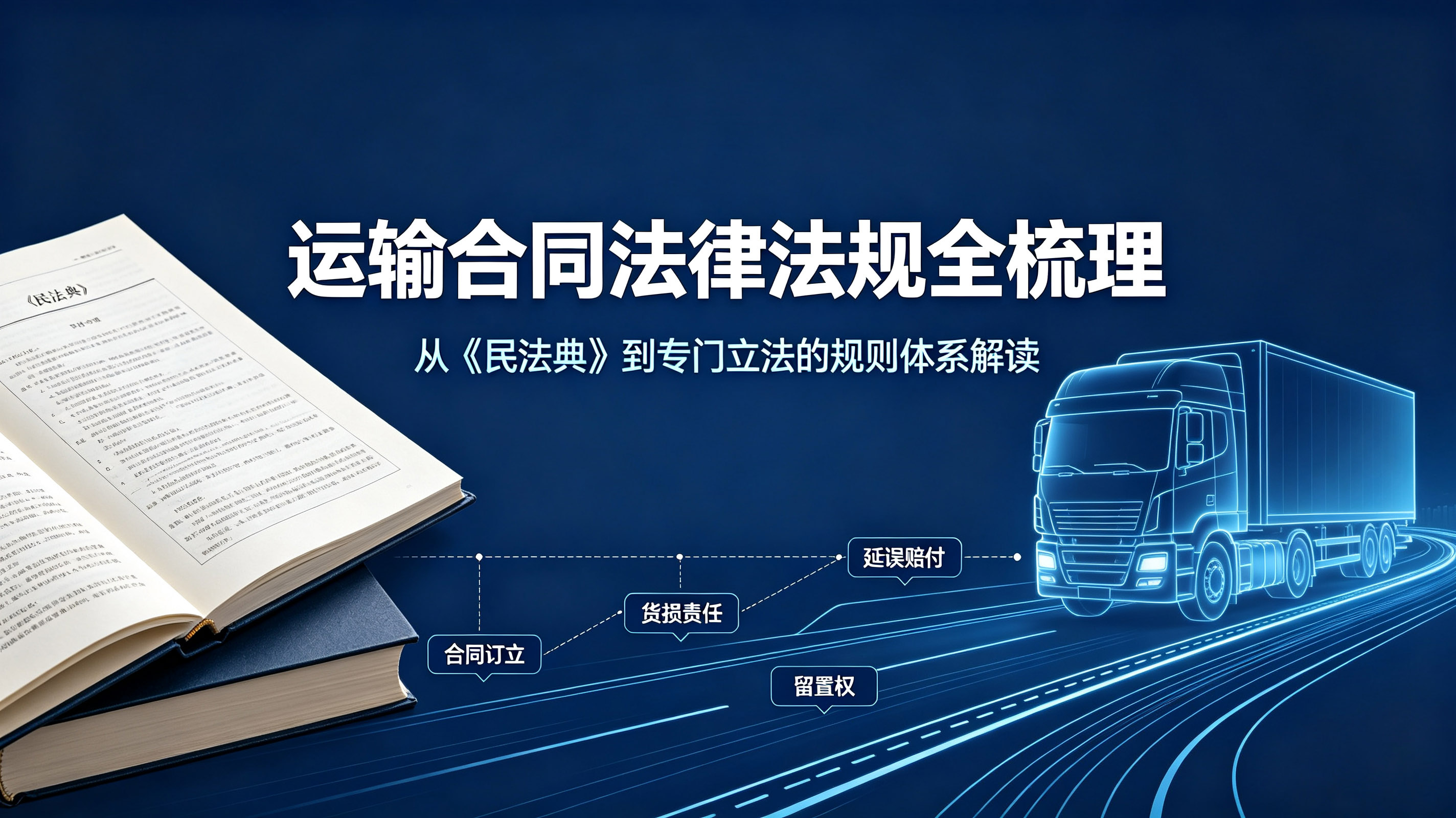运输合同法律法规全梳理：从《民法典》到专